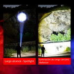 FlareX Pro - Súper Linterna Táctica de Largo Alcance