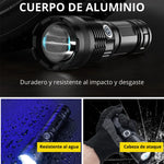 FlareX Pro - Súper Linterna Táctica de Largo Alcance