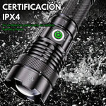 FlareX Pro - Súper Linterna Táctica de Largo Alcance